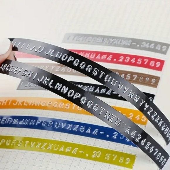 Mini Portable Manual Label Maker DIY 3D Embossing Label Writer/Printer [C101] - Picture 15 of 16